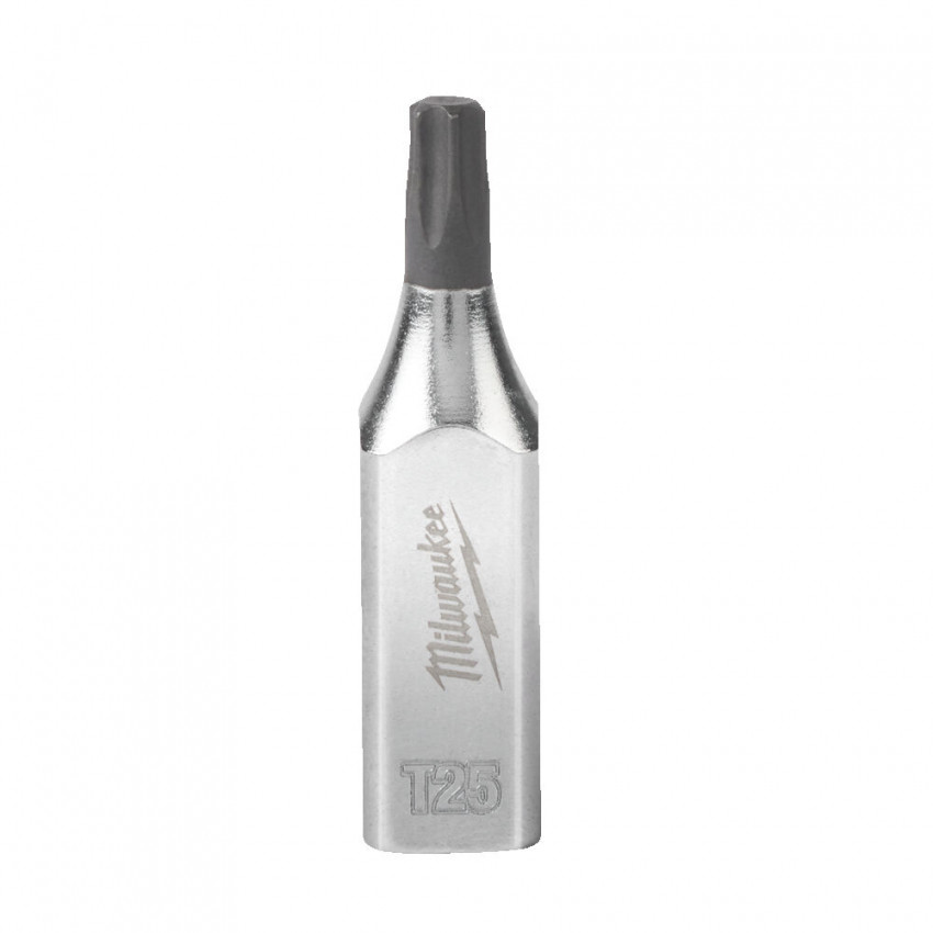 Головка торцева хромована ¼” MILWAUKEE з бітою Torx T25-4932480796