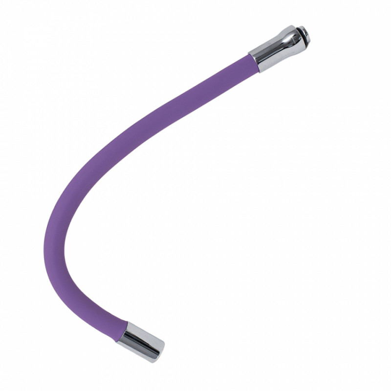 Вилив (гусак) 3/4" для кухні силіконовий фіолетовий AQUATICA (XH-5243) (9793514)-9793514