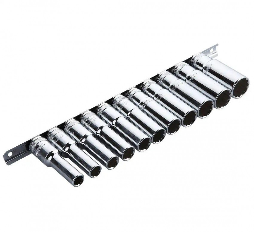 Довгі головки 1/2" 78 мм, комплект 11шт BOXO-07-00-57