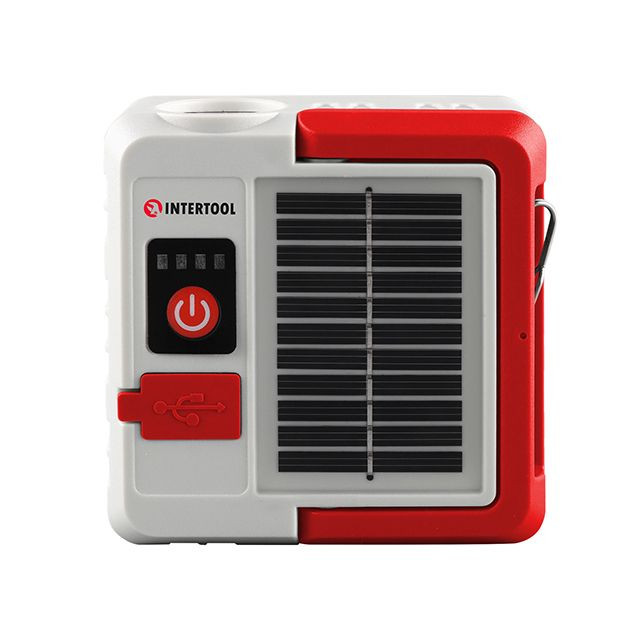 Ліхтар для кемпінгу, 1LED + 28SMD, PowerBank INTERTOOL LB-0216-LB-0216
