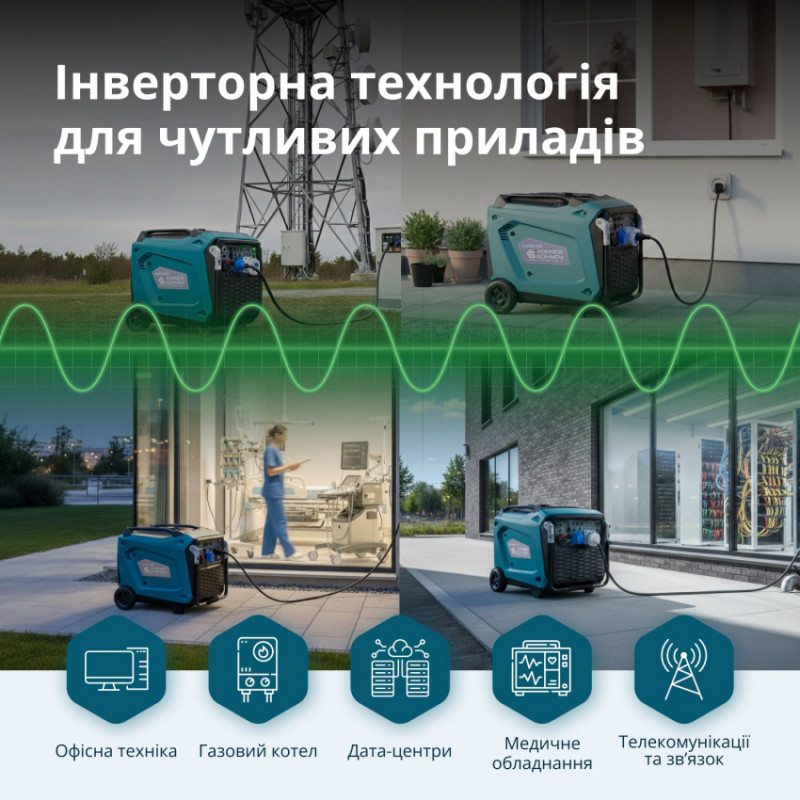 Інверторний генератор KS 9500iE S ATSR-KS 9500iE S ATSR