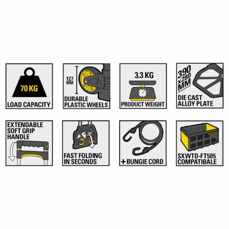 Візок вантажний складний STANLEY SXWT-FT501-SXWT-FT501