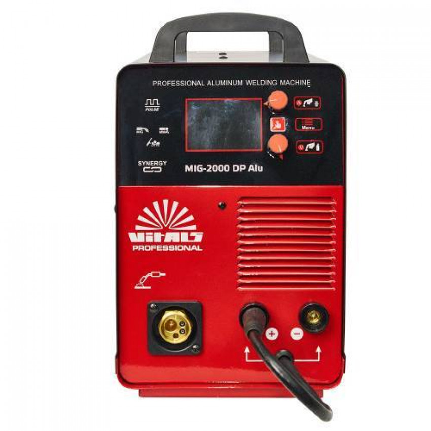 Зварювальний апарат Vitals Professional MIG 2000 DP Alu-156907