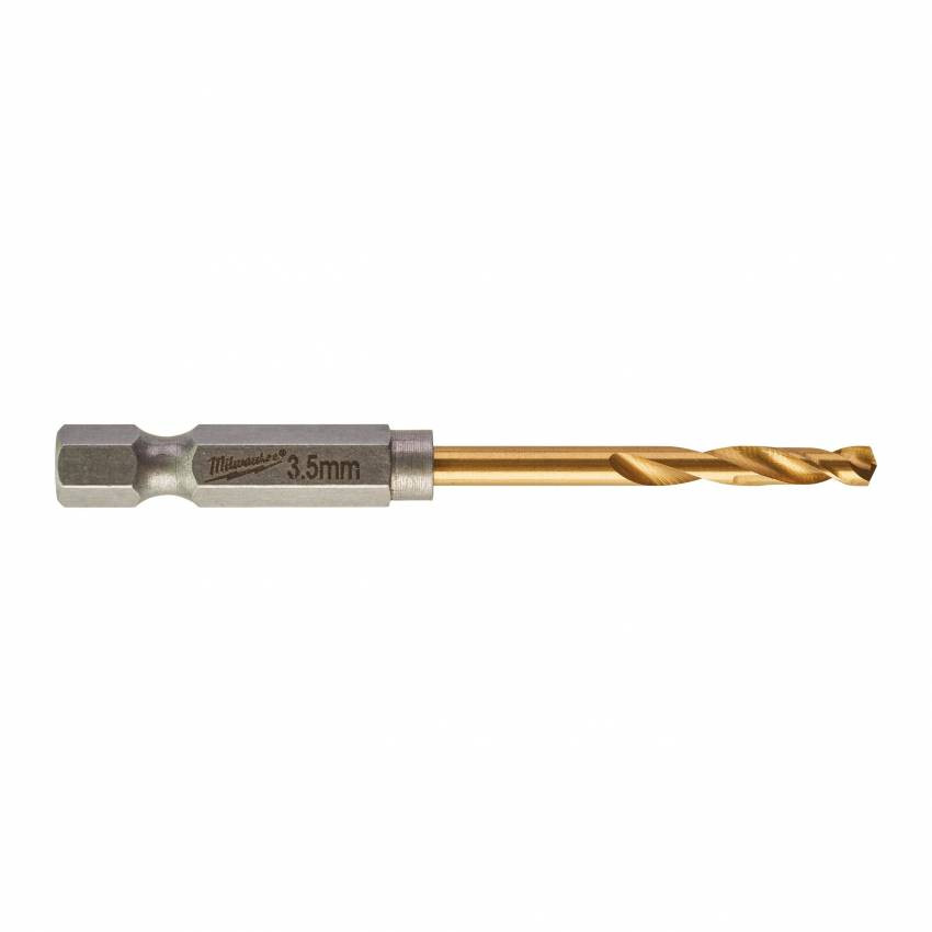 Свердло по металу RedHEX HSS-G TiN MILWAUKEE, Ø5,0мм-48894712