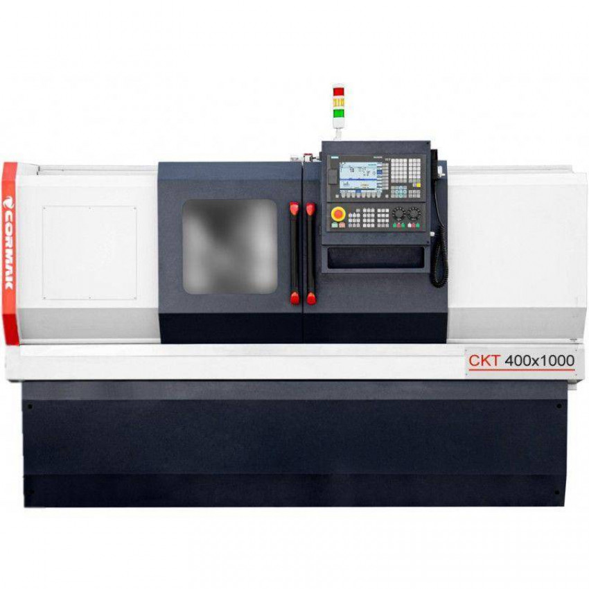 Токарний верстат із ЧПУ Cormak Ecoline 400x1000 з гідравликою-CKT 400x1000