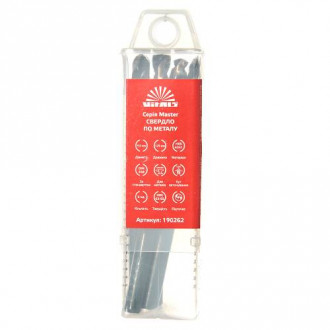 Свердло по металу HSS 4341 9,0 (5 шт.) Vitals Master