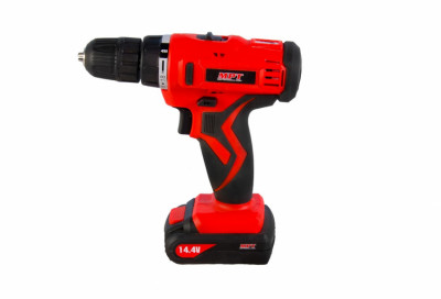 Дриль-шуруповерт акумуляторна MPT 14.4 В Li-ion 1.3 Аг 2 швидкості 0-400/1450 об/хв 10 мм 2 АКБ кейс MCDT1423.A2-[articul]