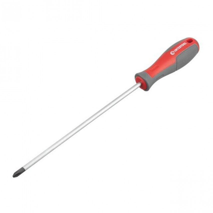 Викруткa PH2 * 200 мм, CR-V INTERTOOL VT-3323-VT-3323