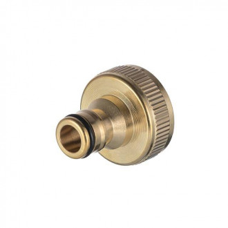 Адаптер латунний на конектор 1/2&quot; із внутрішньою різьбою 1/2&quot; та 3/4&quot; STORM INTERTOOL GE-1210-[articul]