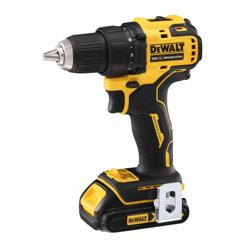 Дриль-шуруповерт безщітковий DeWALT DCD708S2T-DCD708S2T