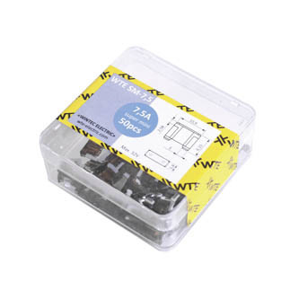 Запобіжники (плоскі супер міні 7,5А) (50шт) WTE-WTE SM-7,5