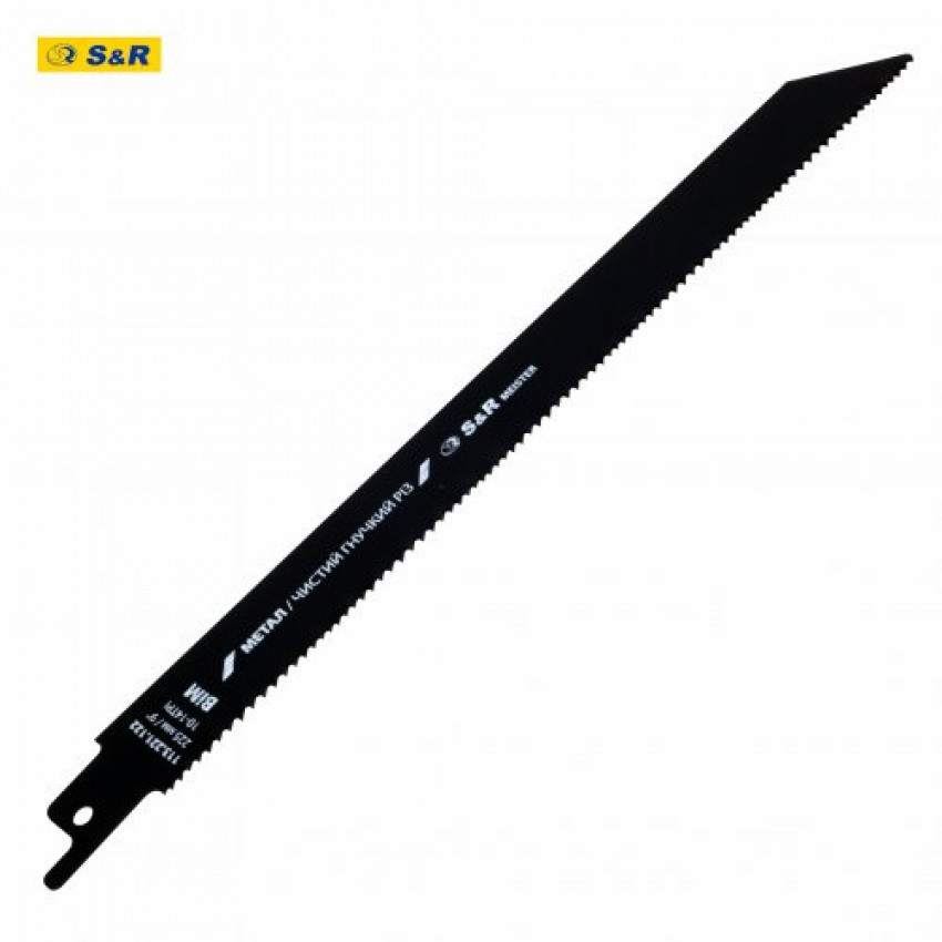 Полотно пиляльне S&R S1122VF Meister для шабельної пили по металу-113221122