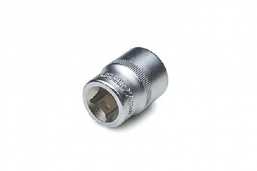 Насадка шестигранна CrV 1/2 22мм СИЛА-252522