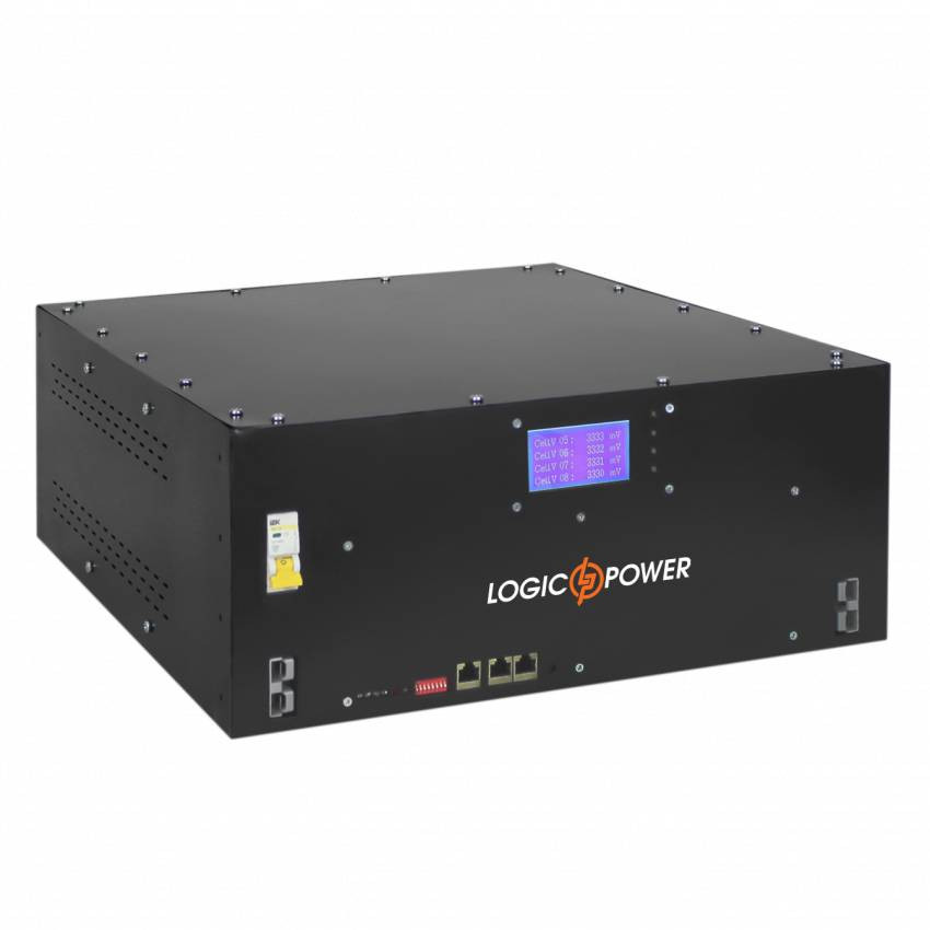 Акумулятор LP LiFePO4 48V - 90 Ah (Smart BMS 200A) с LCD (LP Bank Energy U90)-