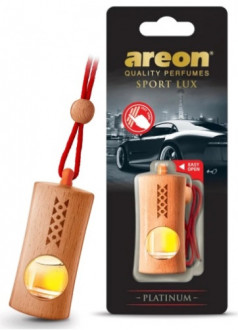 Ароматизатор Fresco Sport Lux підвіска з рідиною Платина (Platinum) Areon-[articul]