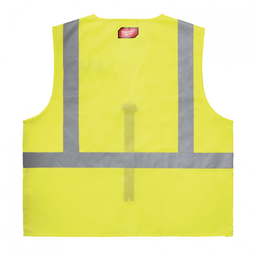 Жилет сигнальний Hi-Viz MILWAUKEE, жовтий (2XL/3XL)-4932493996