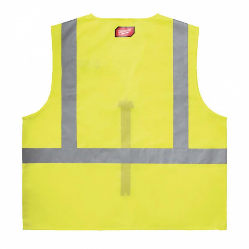 Жилет сигнальний Hi-Viz MILWAUKEE, жовтний, (S/M)-4932493994