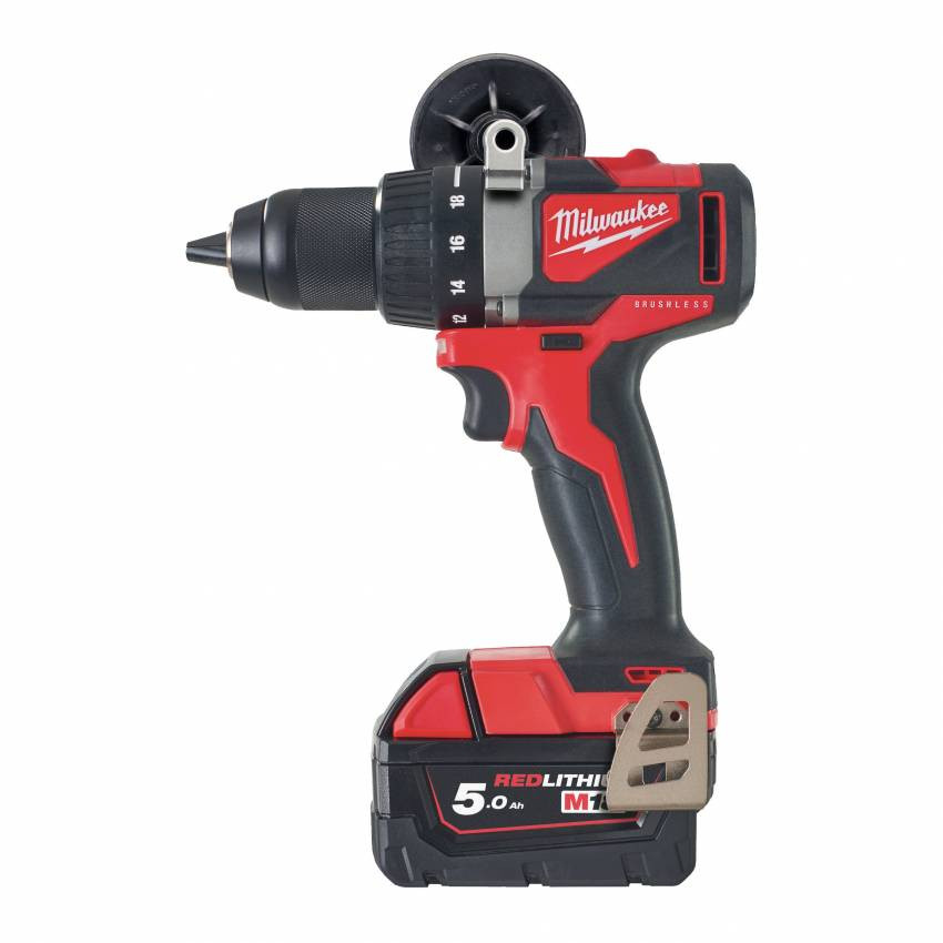 Дриль-шуруповерт акумуляторний MILWAUKEE, M18 BLDD2-0X, 82Нм (HDкейс)-4933464514