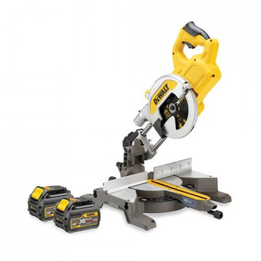 Пила торцювальна акумуляторна DeWALT DCS777T2-DCS777T2