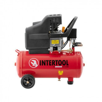 Компресор 24 л, 1,5 кВт, 220 В, 8 aтм, 206 л/хв INTERTOOL PT-0009-[articul]