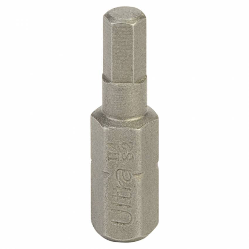 Біти HEX 4×25мм ¼" 10шт S2 (блістер) ULTRA (4014992)-4014992