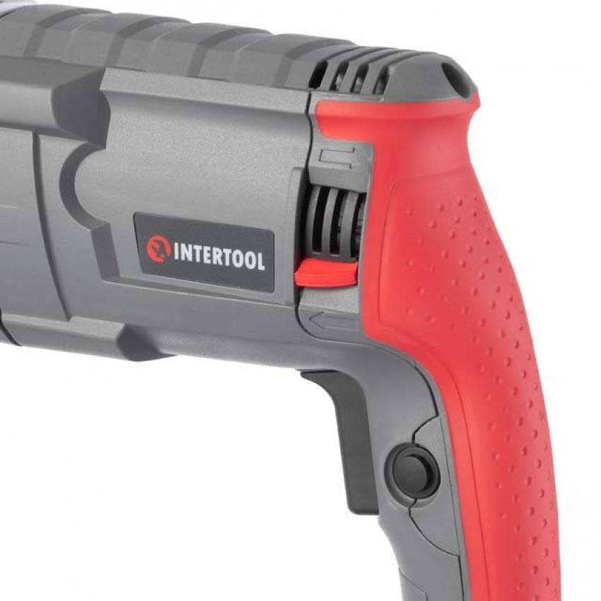 Перфоратор, 1,0 кВт, 3,5 Дж, 0-1300 об/хв, 0-5100 уд/хв, 3 режими, SDS-plus INTERTOOL DT-0185-DT-0185