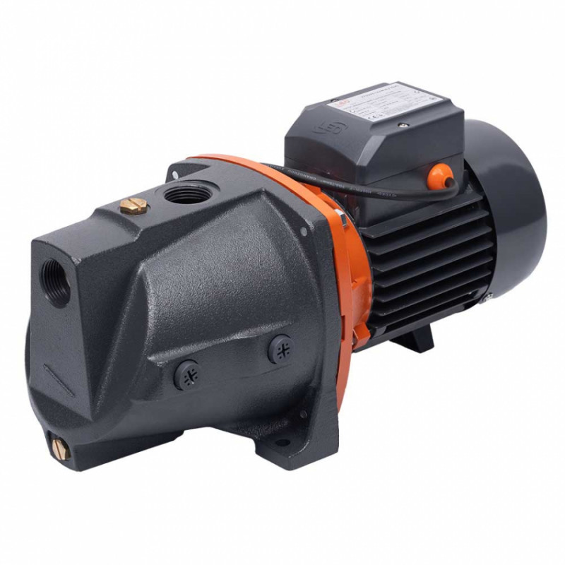 Насос відцентровий самовсмоктуючий 1.1кВт Hmax 55м Qmax 90л/хв LEO (775325)-775325