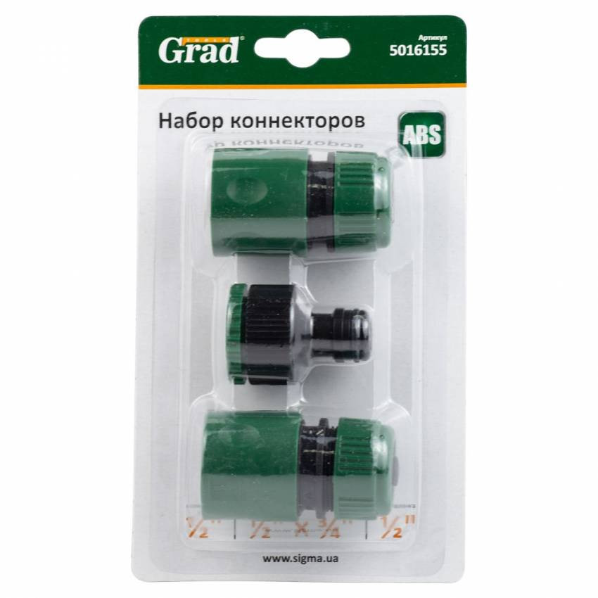 Набір конекторів ½˝ адаптер для шланга ½½ Grad (5016155)-5016155