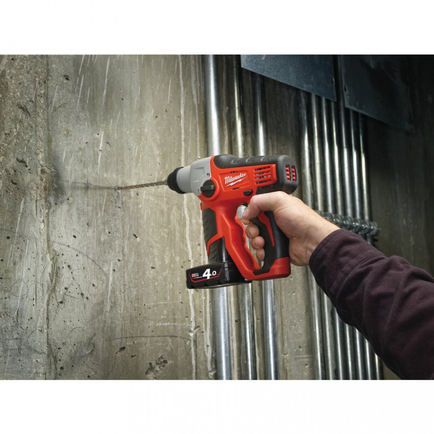 Акумуляторний перфоратор MILWAUKEE SDS-Plus M12 H-402C 4933441164-4933441164