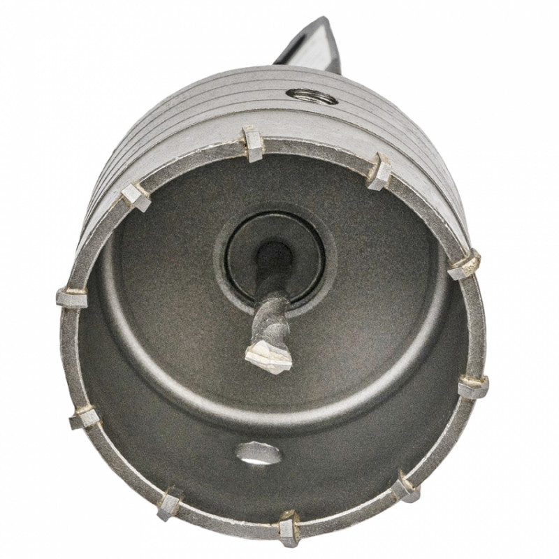 Коронка по бетону Ø80×70мм 10 зубців хвостовик 110мм SDS-plus GRAD (1514405)-1514405