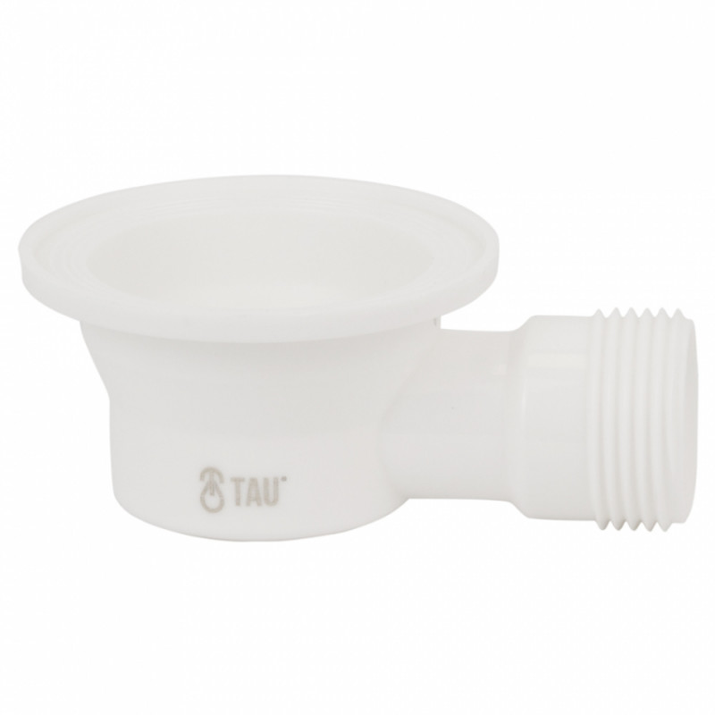 Сифон для ванни з пробкою на ланцюжку і гнучким відведенням Ø40/50мм TAU (9843620)-9843620