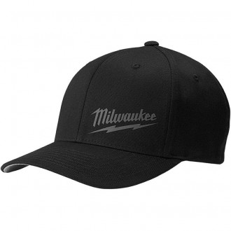 Бейсболка MILWAUKEE розмір L/XL чорна-[articul]