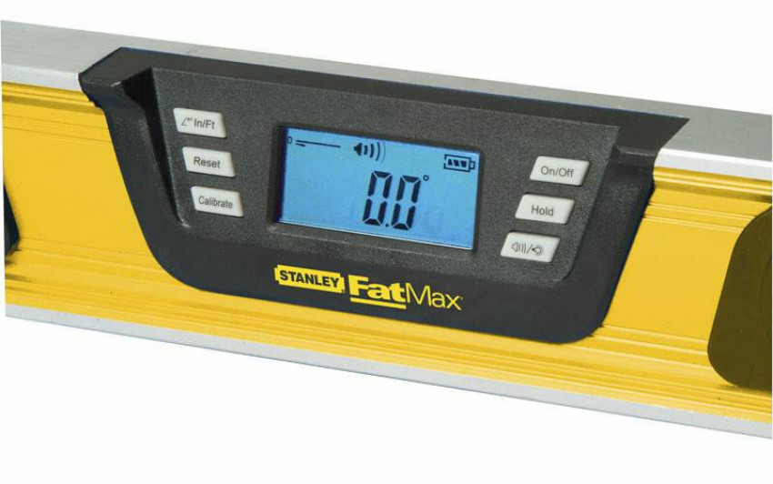 Цифровий рівень з РК-дисплеєм та 2 капсулами STANLEY FatMax® l= 60 см-0-42-065