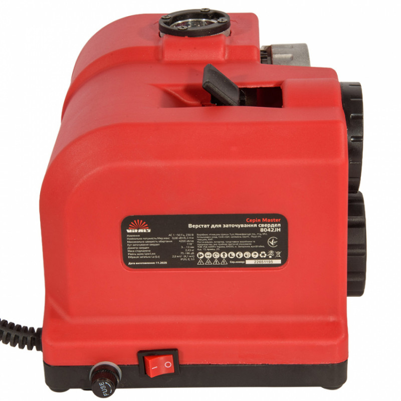 Верстат для заточування свердел Vitals Master 8042JH-243917