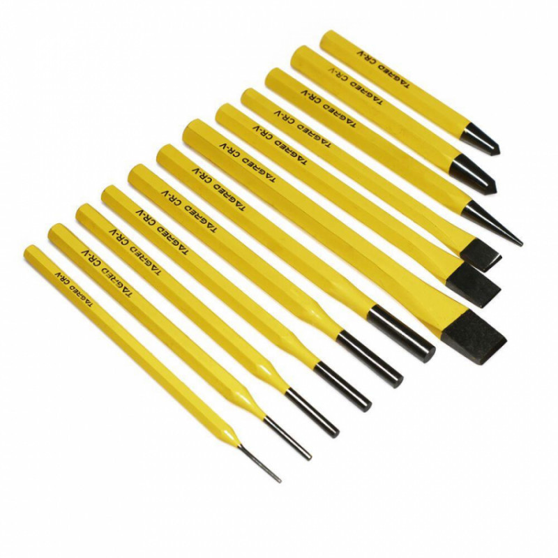 Набір зубил, кернерів та пробійників TAGRED TA1068-TA1068