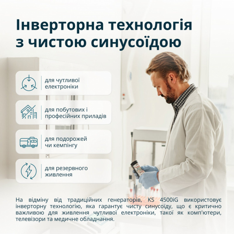 Генератор інверторний KS 4500iG-KS 4500iG