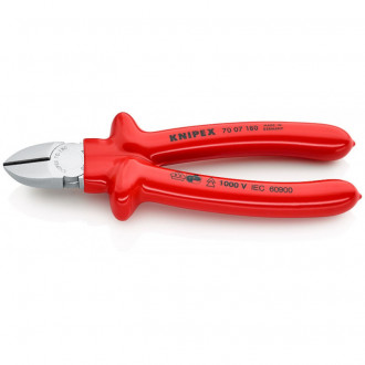 Кусачки бокові KNIPEX 70 07 180-[articul]