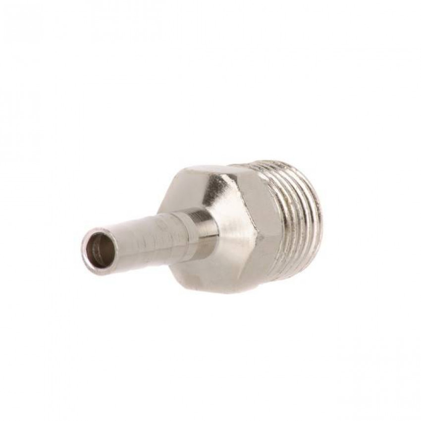 Перехідник із зовнішньою різьбою 1/4" на шланг 6 мм INTERTOOL PT-1843-PT-1843