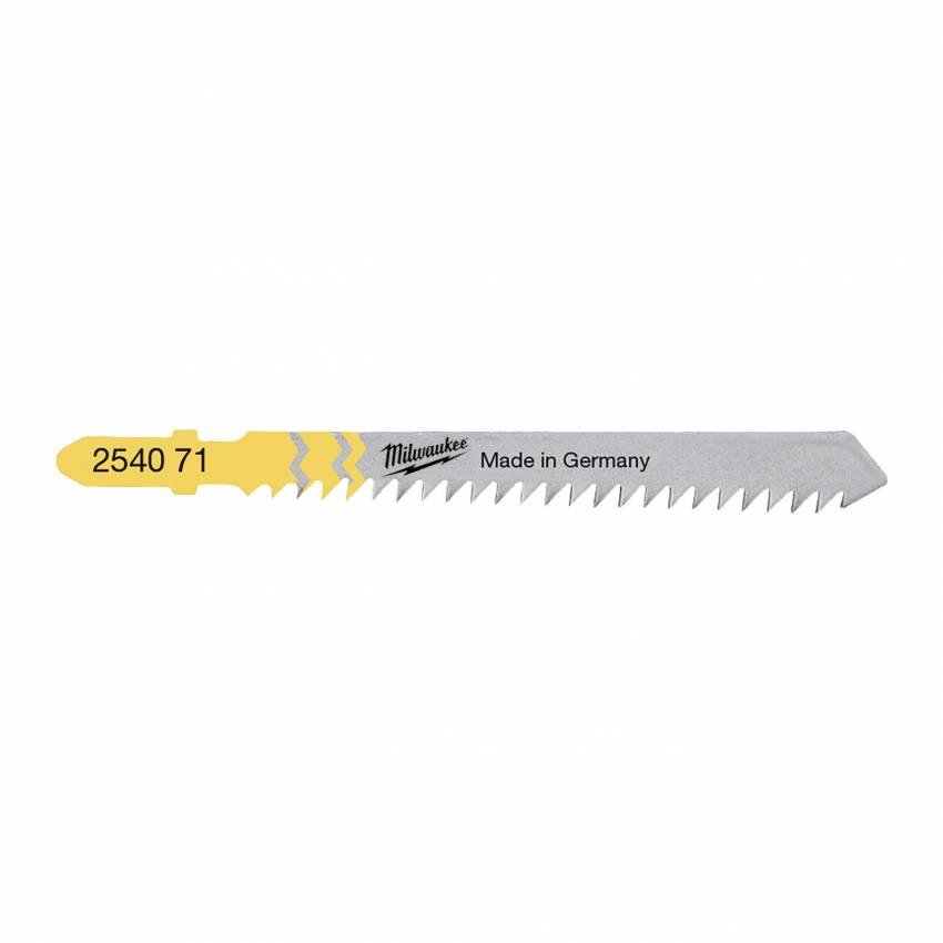 Полотна для лобзика T111C MILWAUKEE, 75мм, (5шт)-4932254071
