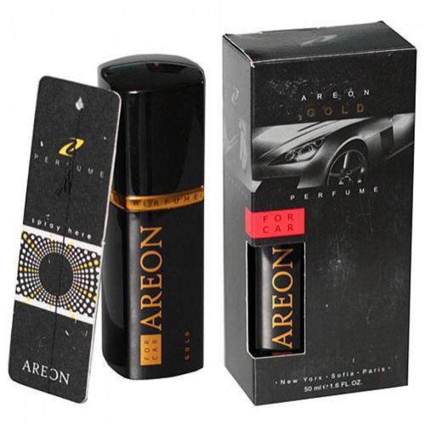 Осв.повітря AREON спрей "Perfume" Gold в пластику 50ml-AP 02