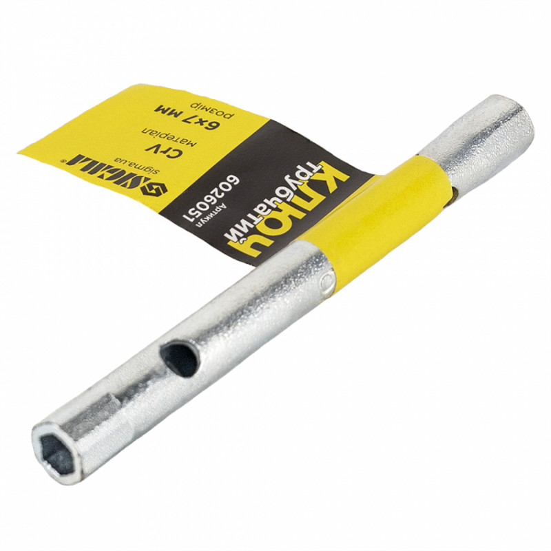 Ключ трубчастий 6*7мм Sigma (6026051)-6026051