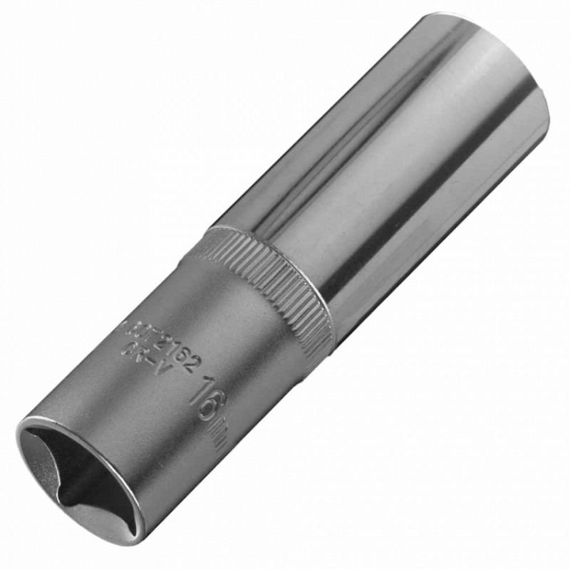 Насадка шестигранна довга 1/2" 16мм CrV ULTRA (6072162)-6072162