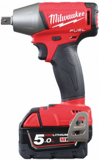 Гайкокрут акумуляторний 1/2&quot; MILWAUKEE, M18 FIWP12-502X, 300Нм (зарядний пристрій, 2 акум.Х 5Ач, HDкейс)