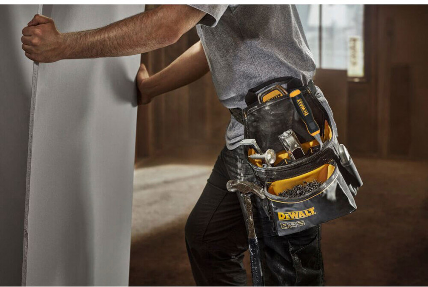 Професійна сумка для інструментів з ременем та скобою для молотка DeWALT DWST40101-1-DWST40101-1
