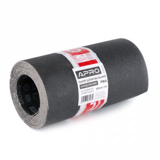 Папір шліфувальний тканинний Ultra витривалий (карбід кремнію) 200мм*5м P80 APRO-[articul]