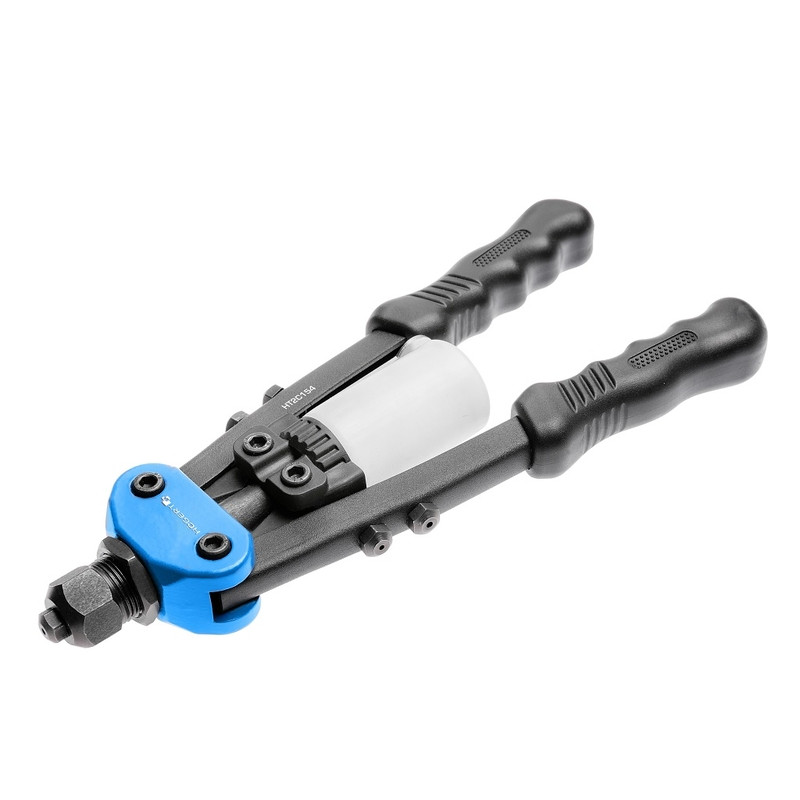 Заклепочник двуручний, короткий для сталевих і алюмінієвих заклепок HOEGERT 2.4/3.2/4.0/4.8 HT2C154-HT2C154