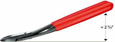 Кусачки бокові особливої потужності KNIPEX 74 21 200 SB