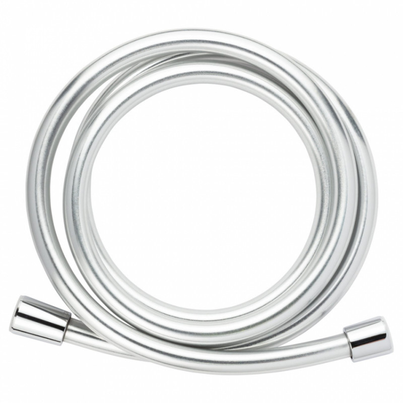 Шланг для душа ½"" ПВХ 3-х шаровий з підшипником сріблястий 175см CORSO XB-0136 (9691612)-9691612