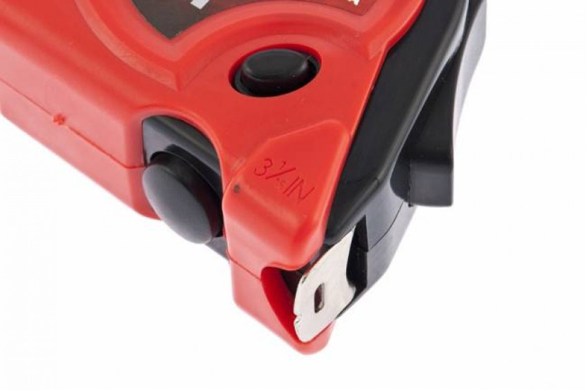 Рулетка Rubber 5 м х 19 мм, прогумований корпус, MTX-310029