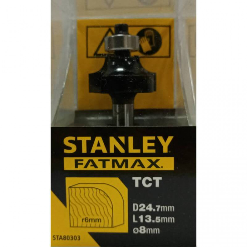 Фреза з дерева профільна діаметром 24.7 мм STANLEY STA80303-STA80303